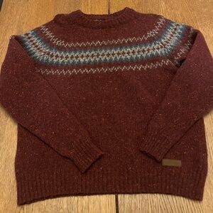 Sherpa Adventure Gear Dumji Maroon Sweater size Large